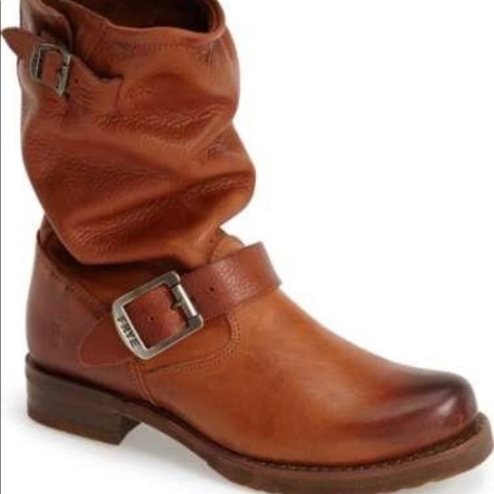 Frye Veronica Short Boot in Whiskey